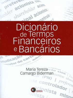 cover image of Dicionário de termos financeiros e bancários
